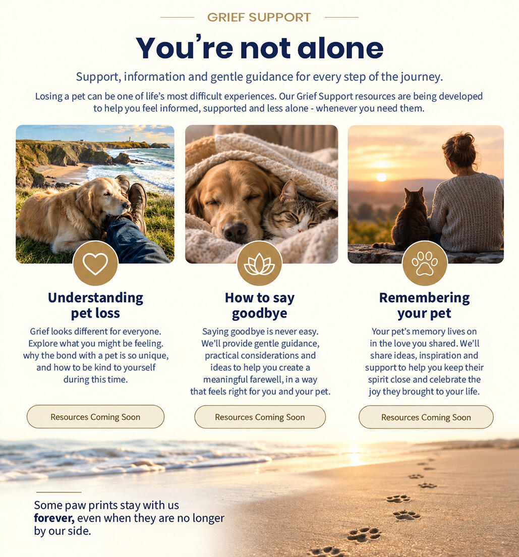 SoulMates Grief Support SoulMates grief support resources are being developed around understanding pet loss, saying goodbye and remembering a pet.